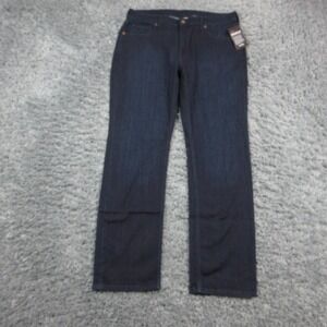 True Classic Jeans Mens 36x32* Blue Straight Relaxed Dark Wash Comfort NWT